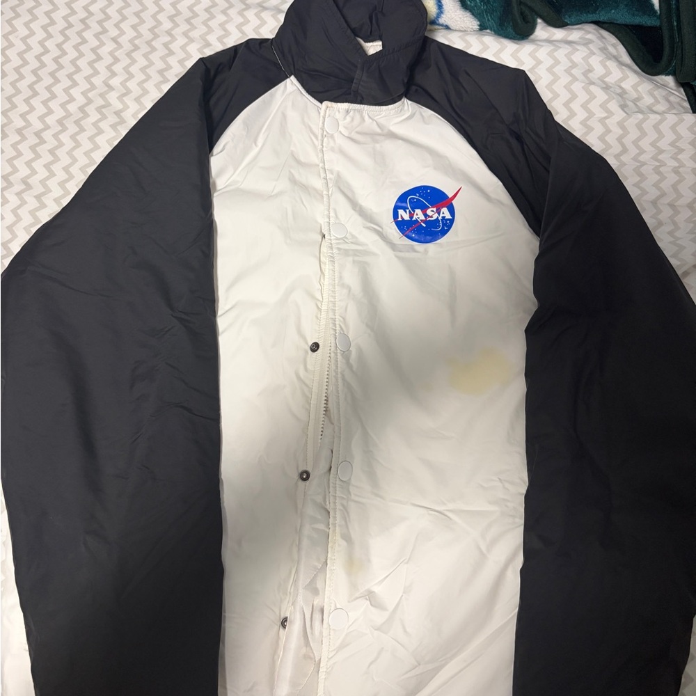 Black and White Men's Jacket